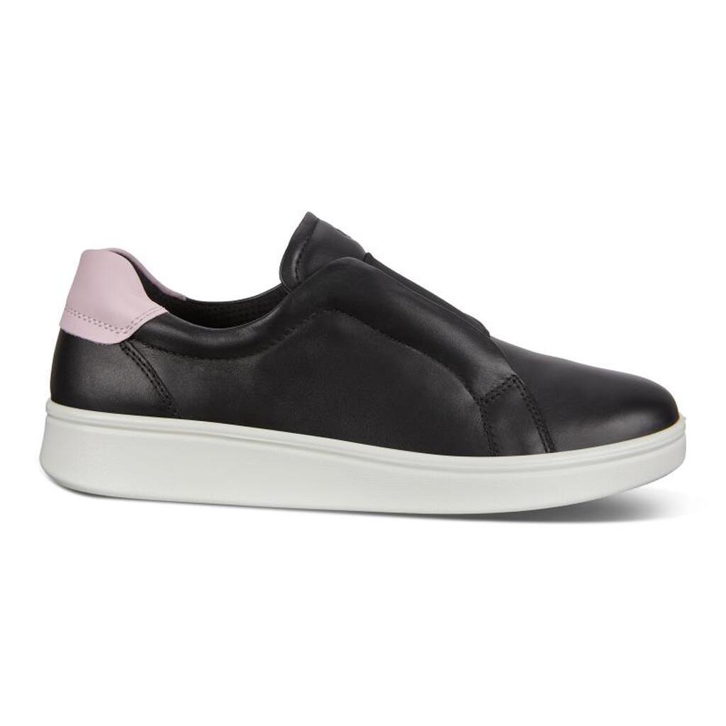 Baskets Ecco Soft Femme Noir / Rose 7653-QGROD